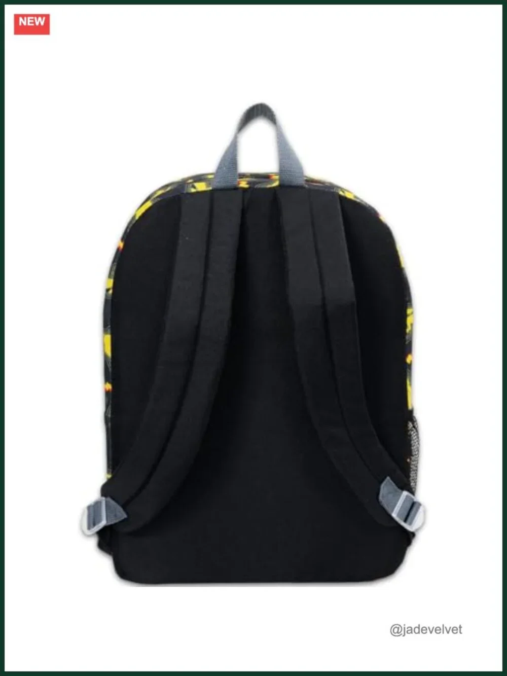 Pikachu Backpack Children's School Bookbag with Water Bottle Stickers